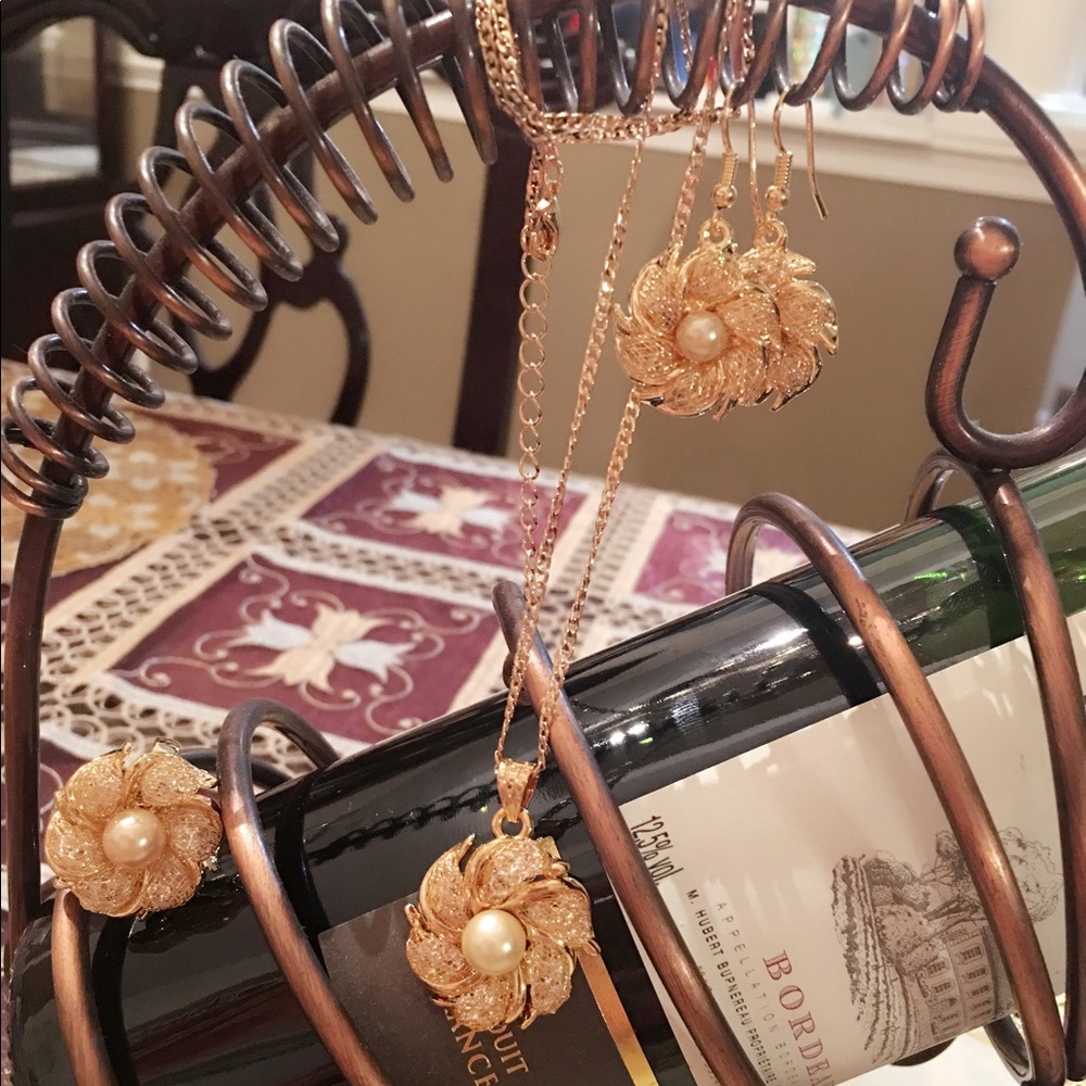 NWT Gold Plated Jewelry Sets